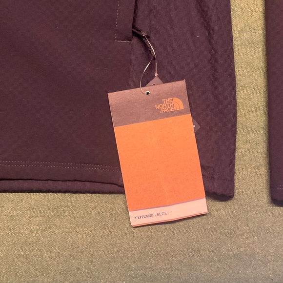 The North Face Treadway Hybrid with Futurefleece Full Zip Jacket Navy Dark Blue - Picture 4 of 13